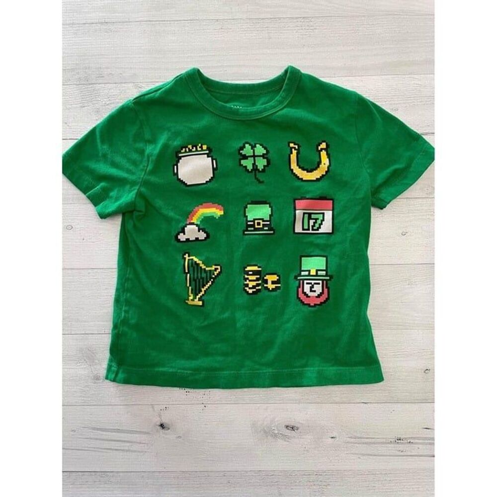 kids gap st‎ Patrick's  day/irish shirt size 3